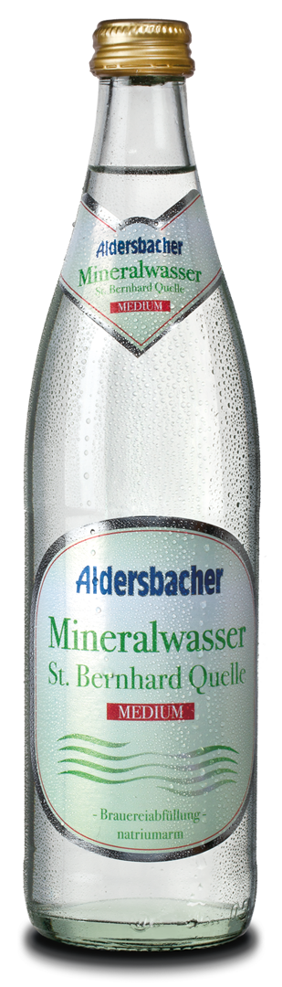 Aldersbacher Mineralwasser Medium