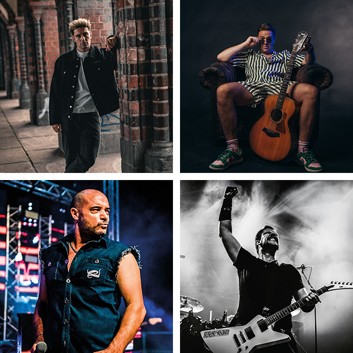 Collage Bands Konzerte 2026