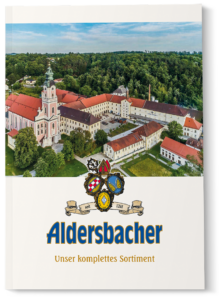 Aldersbacher Produktbroschuere 2023 Titelbild